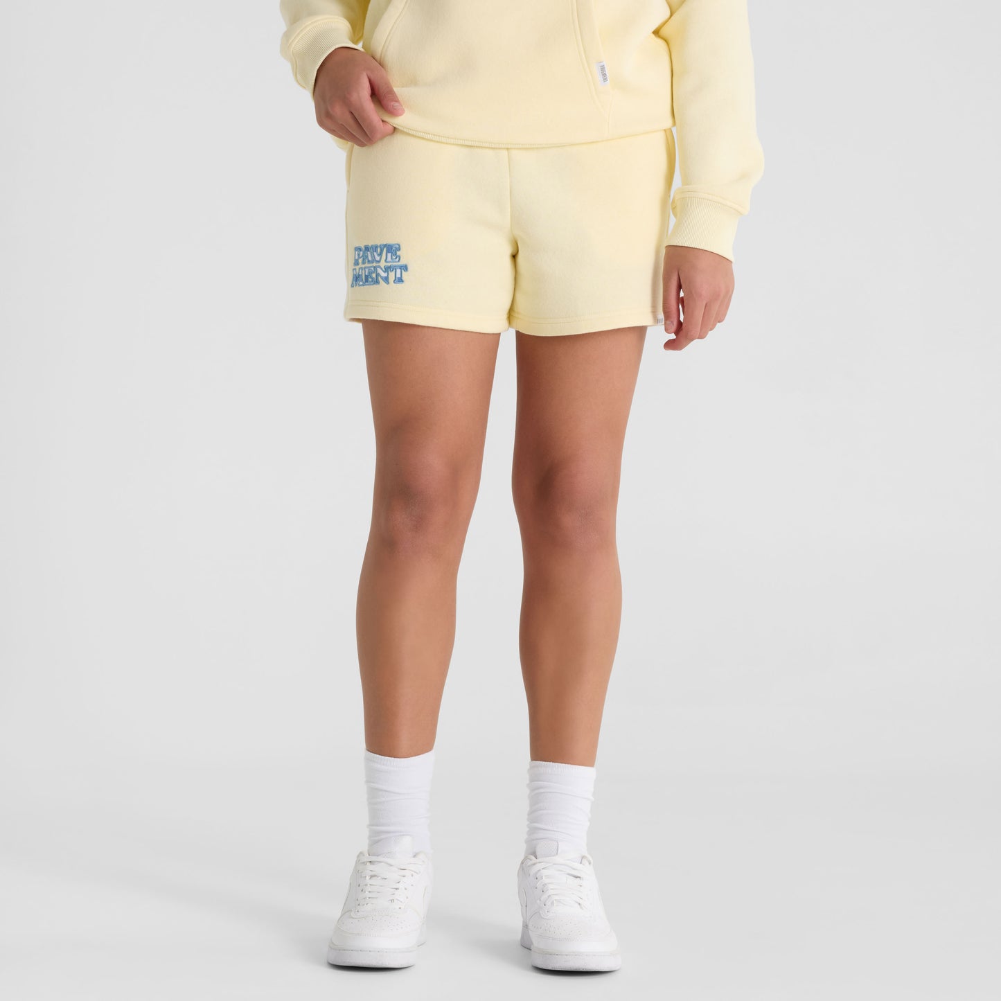 Yellow Side Stripe Shorts