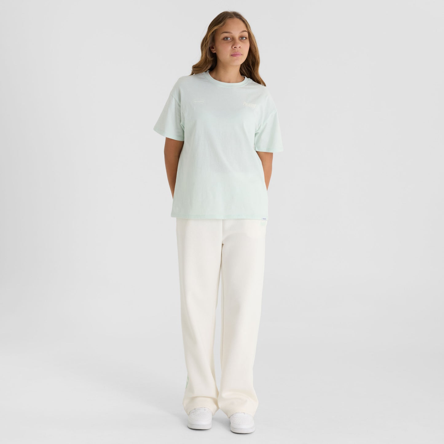 Light Green Back Print Tee