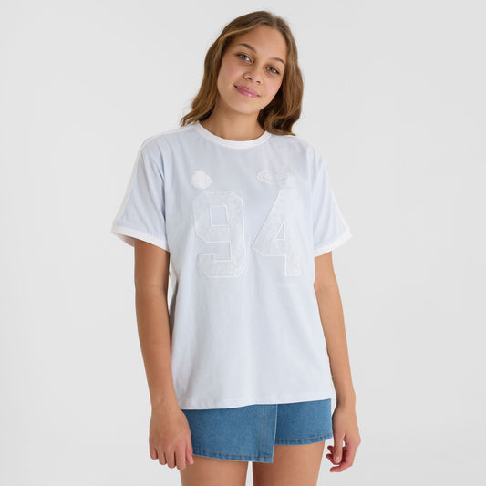 Light Blue Lace Tee