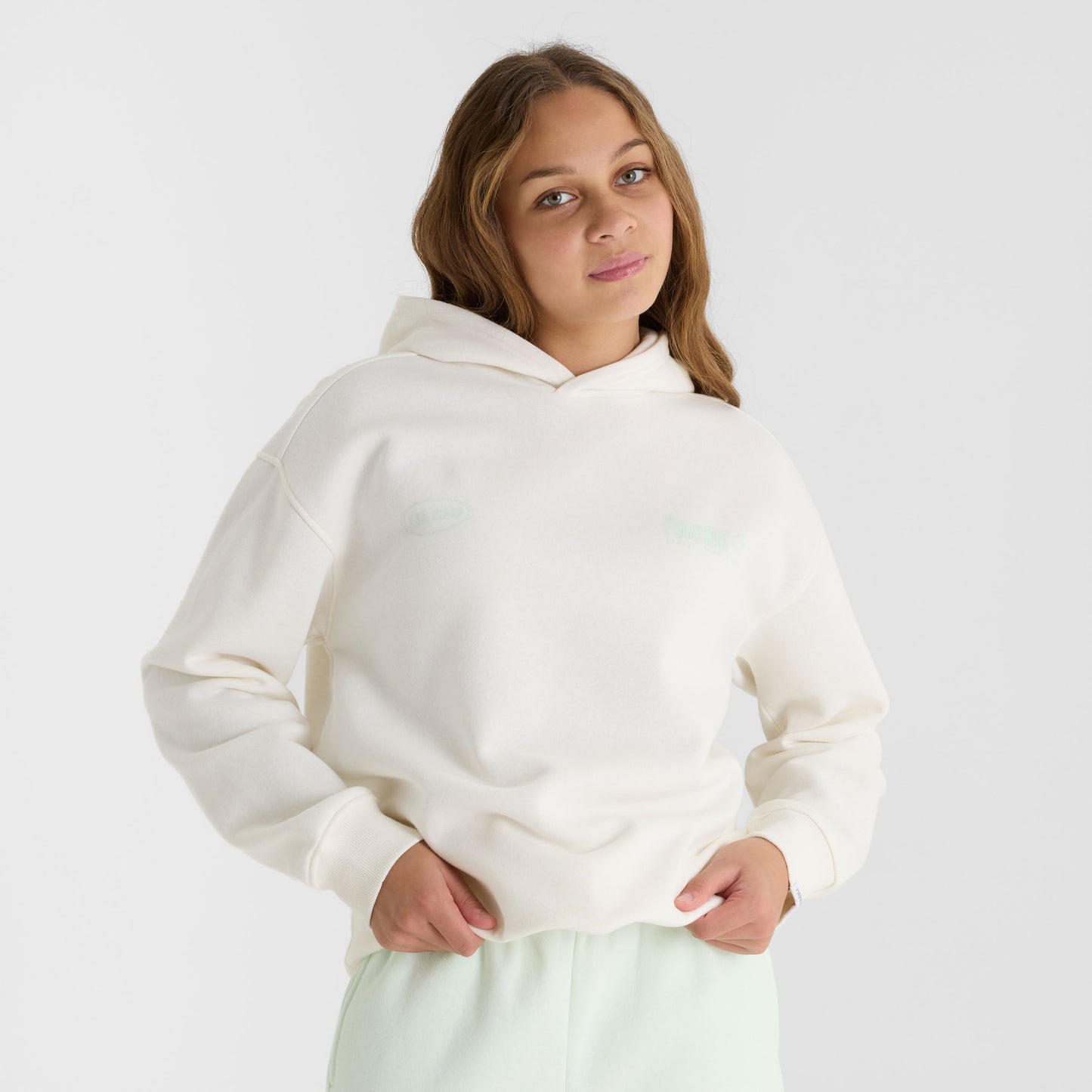 Marshmallow Back Print Hoodie