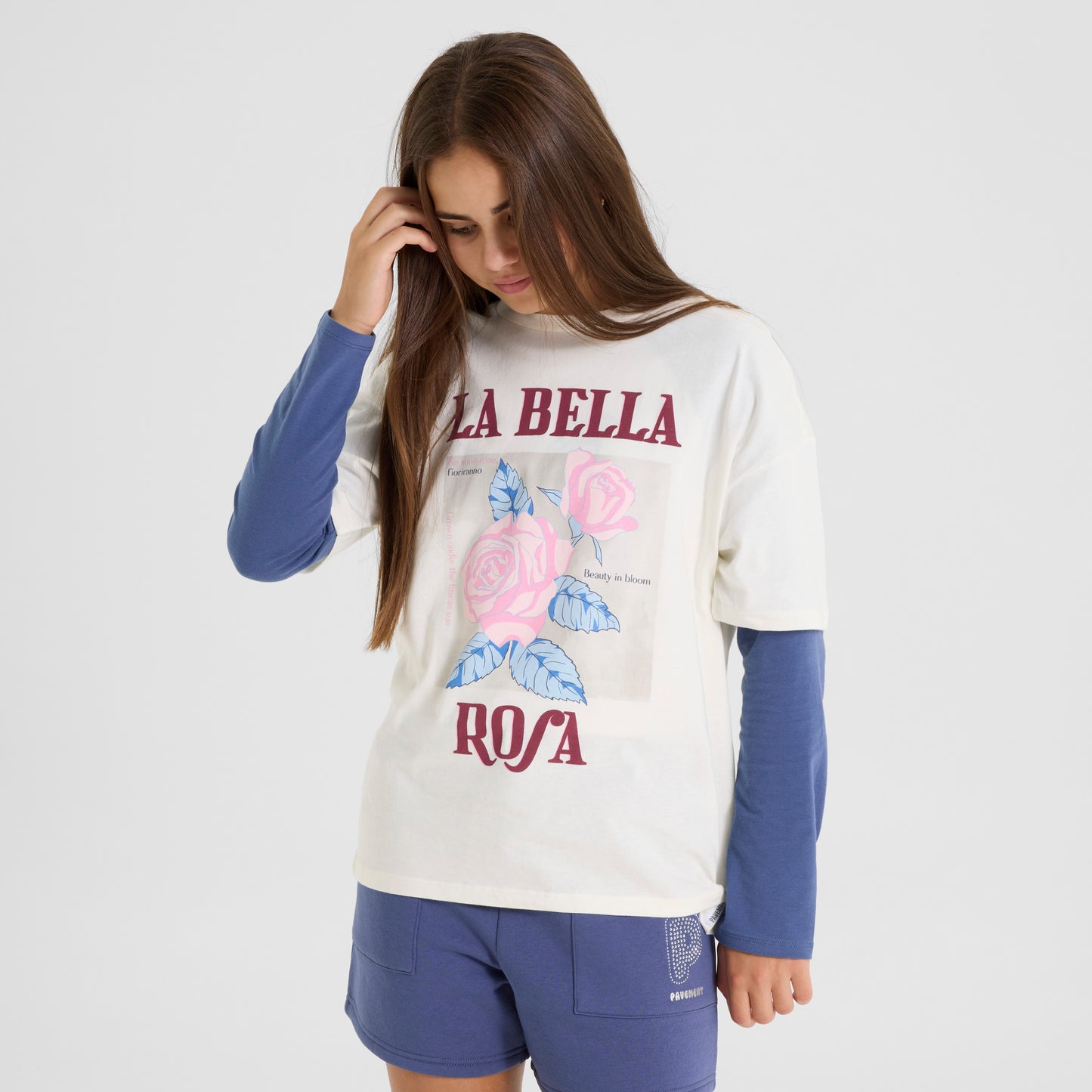 La Bella Rosa Print Tee