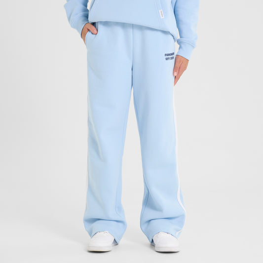 Light Blue Side Stripe Pants