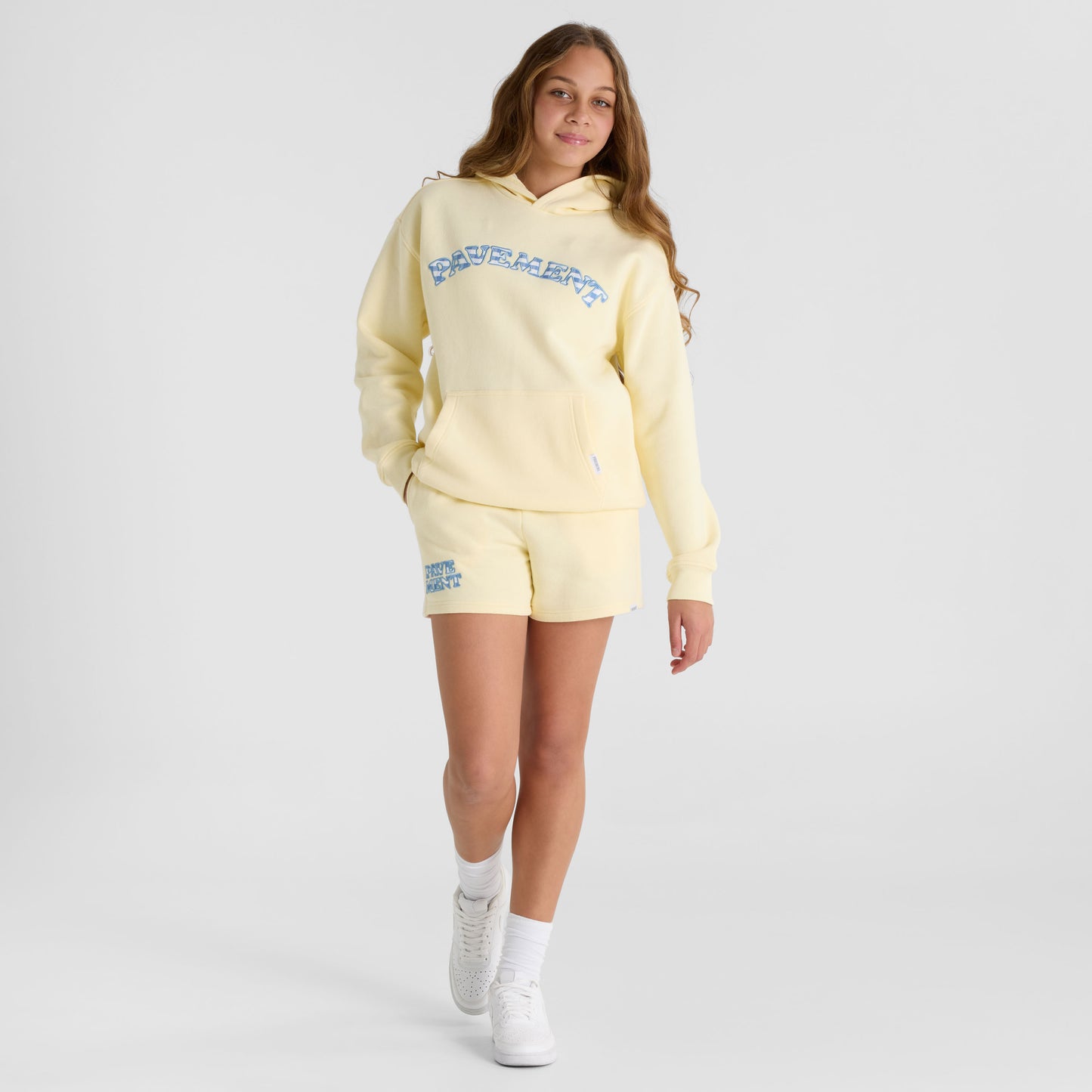 Yellow Side Stripe Shorts