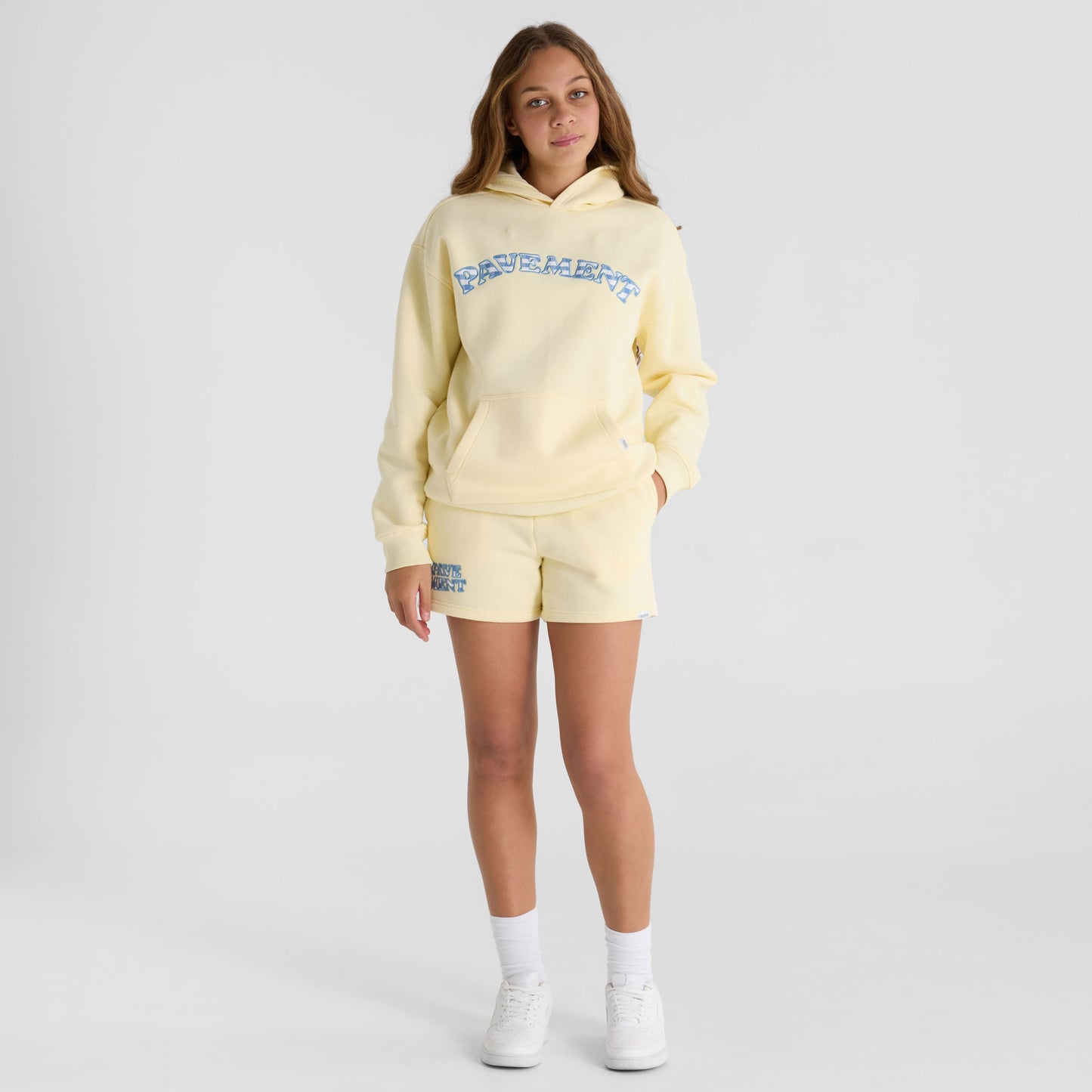 Yellow Side Stripe Shorts